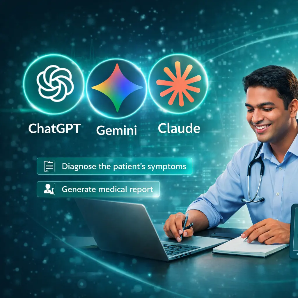 AI Tools & Prompting for Doctors course cover